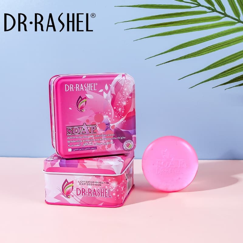صابون سفیدکننده واژن دکتر راشل اورجینال 100گرم DR.RASHEL Whitening Soap For Sensitive Areas — تصویر ۱۰