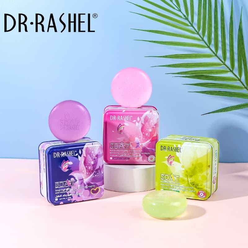 صابون سفیدکننده واژن دکتر راشل اورجینال 100گرم DR.RASHEL Whitening Soap For Sensitive Areas — تصویر ۸