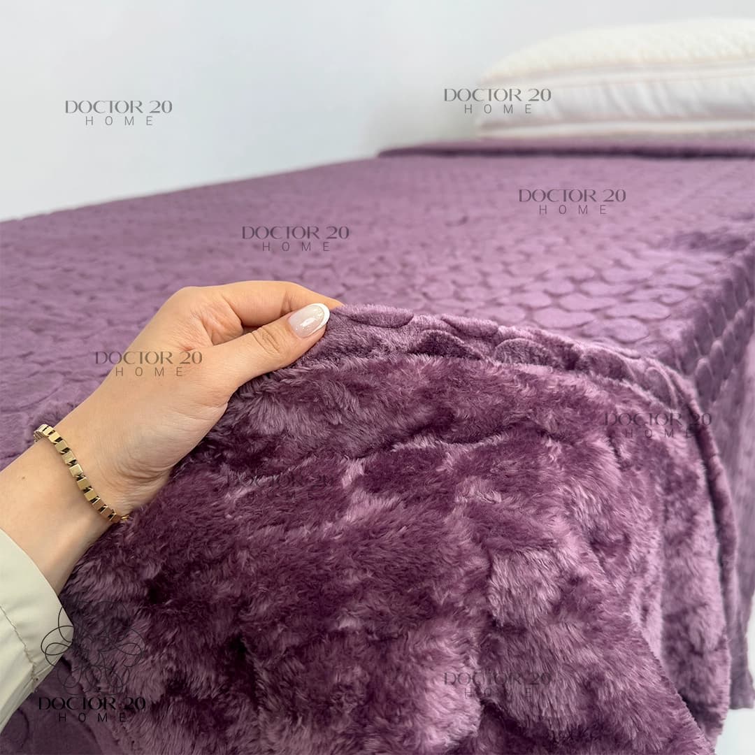 پتو مسافرتی یک نفره چهارفصل دکتر بیست مدل Amor کد 21110 — تصویر ۷