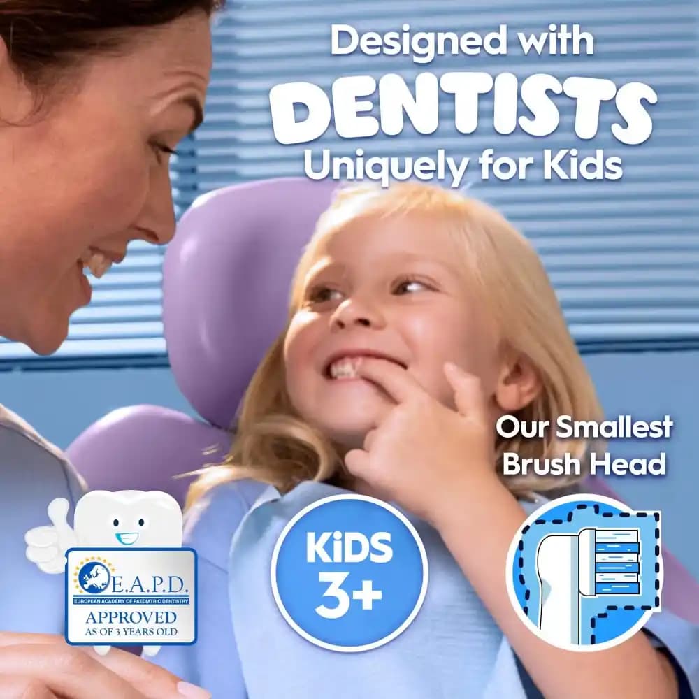 مسواک برقی کودک اورال بی فروزن مدل +PRO KIDS 3 — تصویر ۸