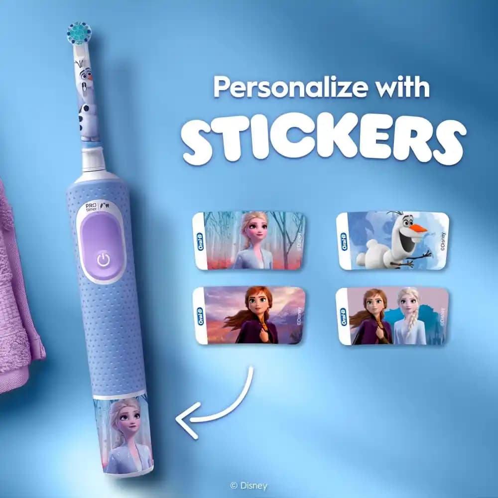 مسواک برقی کودک اورال بی فروزن مدل +PRO KIDS 3 — تصویر ۵