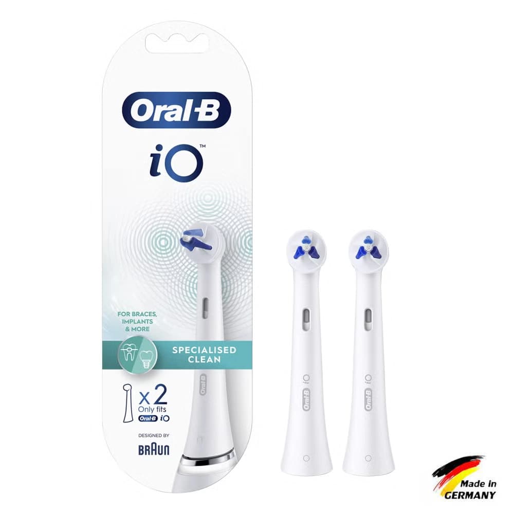 سری یدک مسواک برقی اورال بی سری IO دوتایی بین دندانی(SPECIALISED CLEAN) — تصویر ۲