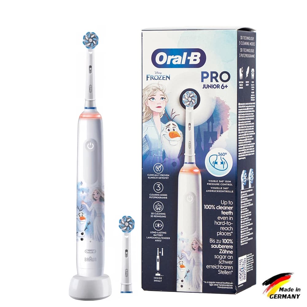 مسواک برقی اورال بی مدل PRO JUNIOR FROZEN — تصویر ۱۰