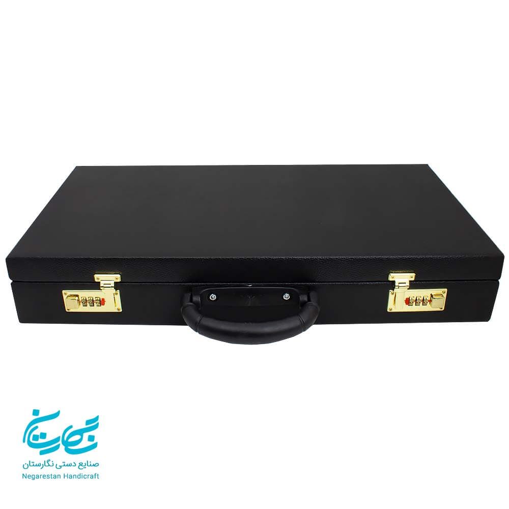 کیف تخته نرد و شطرنج مدل سامسونت چرم 50 سانتیمتری