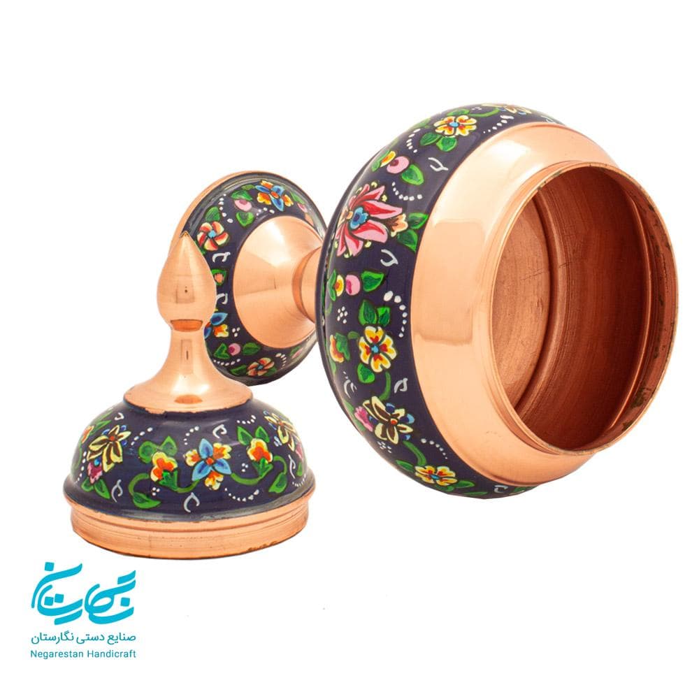 شکلات خوری مس و پرداز 18 سانتیمتر — تصویر ۳
