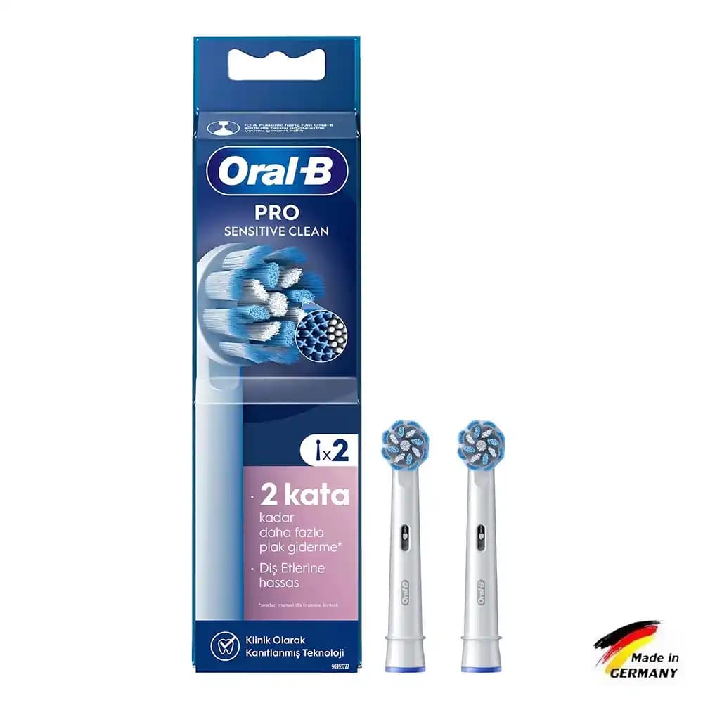 سَری مسواک برقی اورال بی pro sensitive clean 2pcs