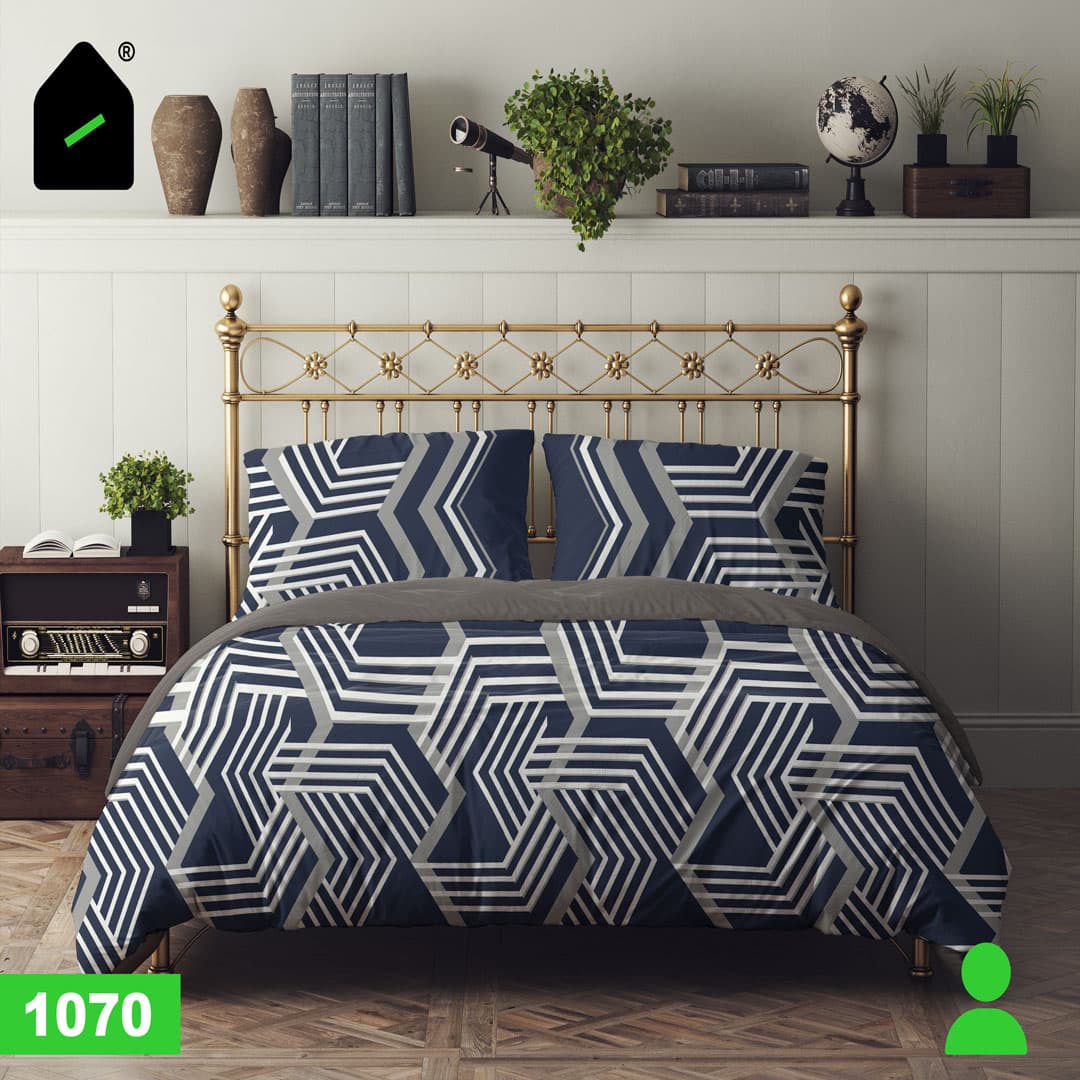 سرویس لحاف یک نفره برند ترک Elay home مدل پارلا کد 1070 — تصویر ۲