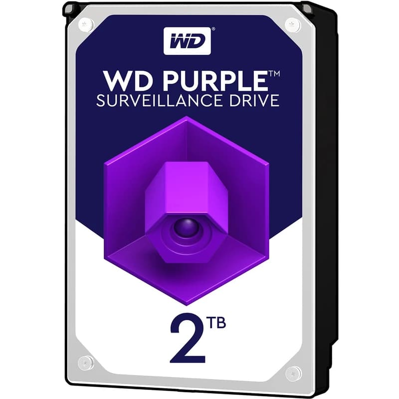هارد وسترن 2 ترابایت بنفش Purple 2TB WD20PURZ — تصویر ۵