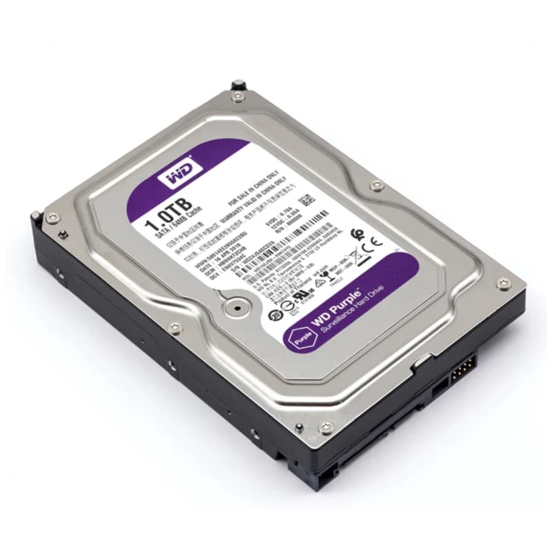 هارد وسترن 1 ترابایت بنفش Purple 1TB WD11PURZ — تصویر ۳