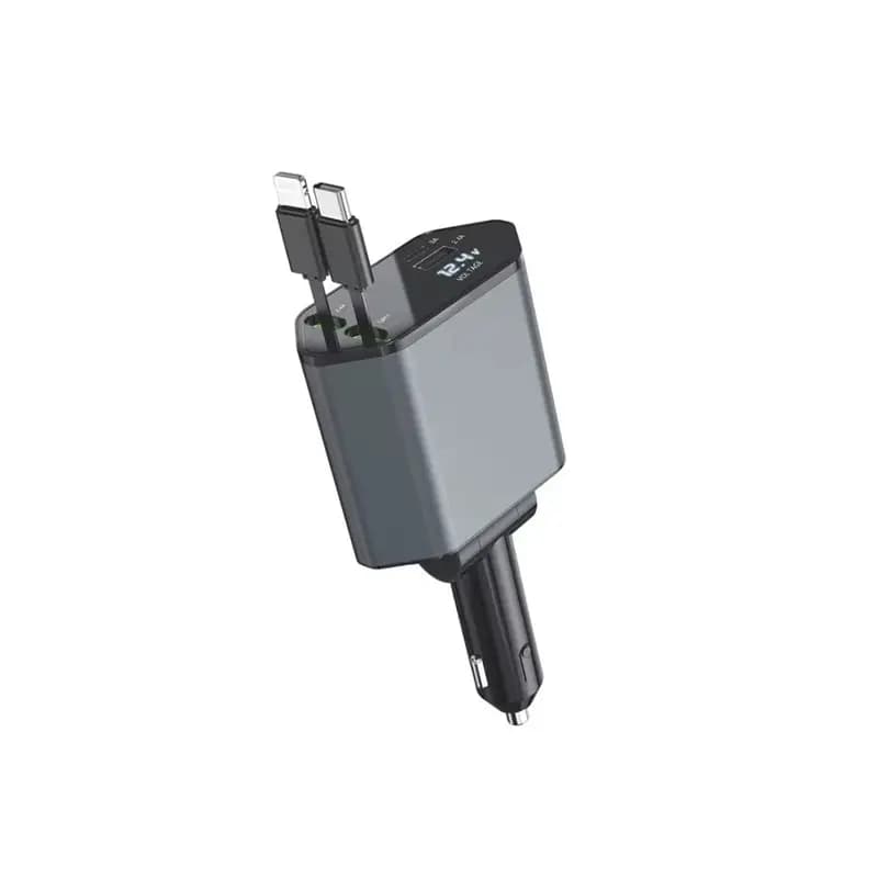 شارژر فندکی چهار کاره فست شارژ 65W مدل C1