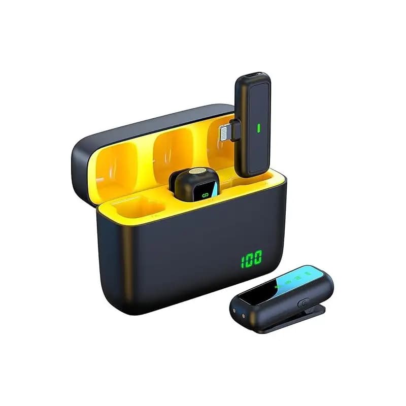میکروفون یقه ای بی سیم مدل SX6 dual