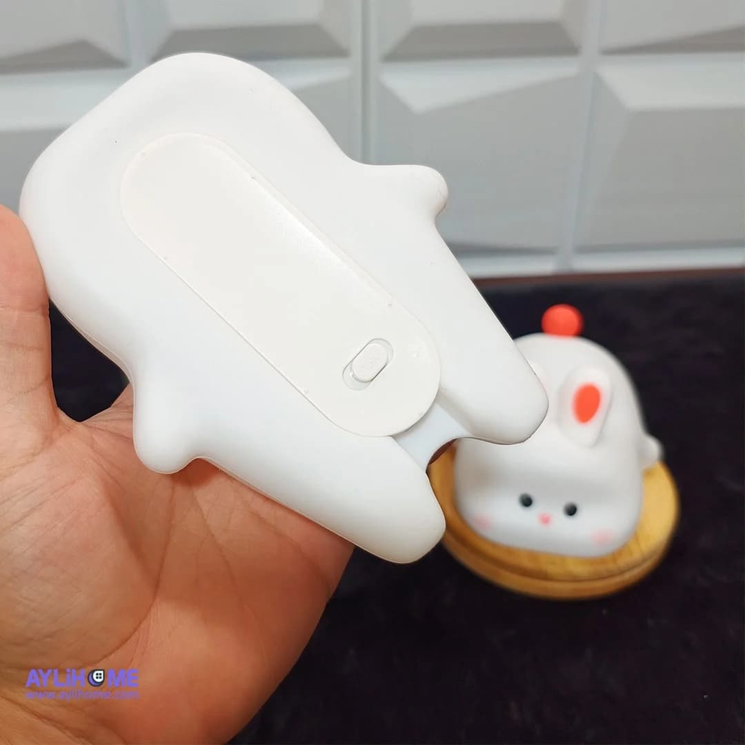 چراغ خواب سیلیکونی طرح خرگوش — تصویر ۷