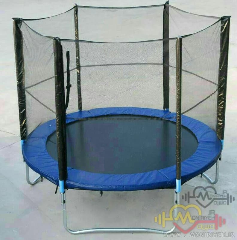 ترامپولین مدل MNR-S190 قطر ۱۹۰ سانتی متر حفاظ دار — تصویر ۵