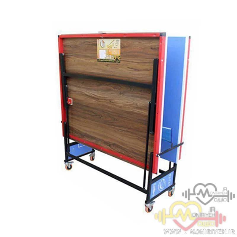 میز پینگ پنگ ۴ چرخ MDF مدل E3 — تصویر ۵