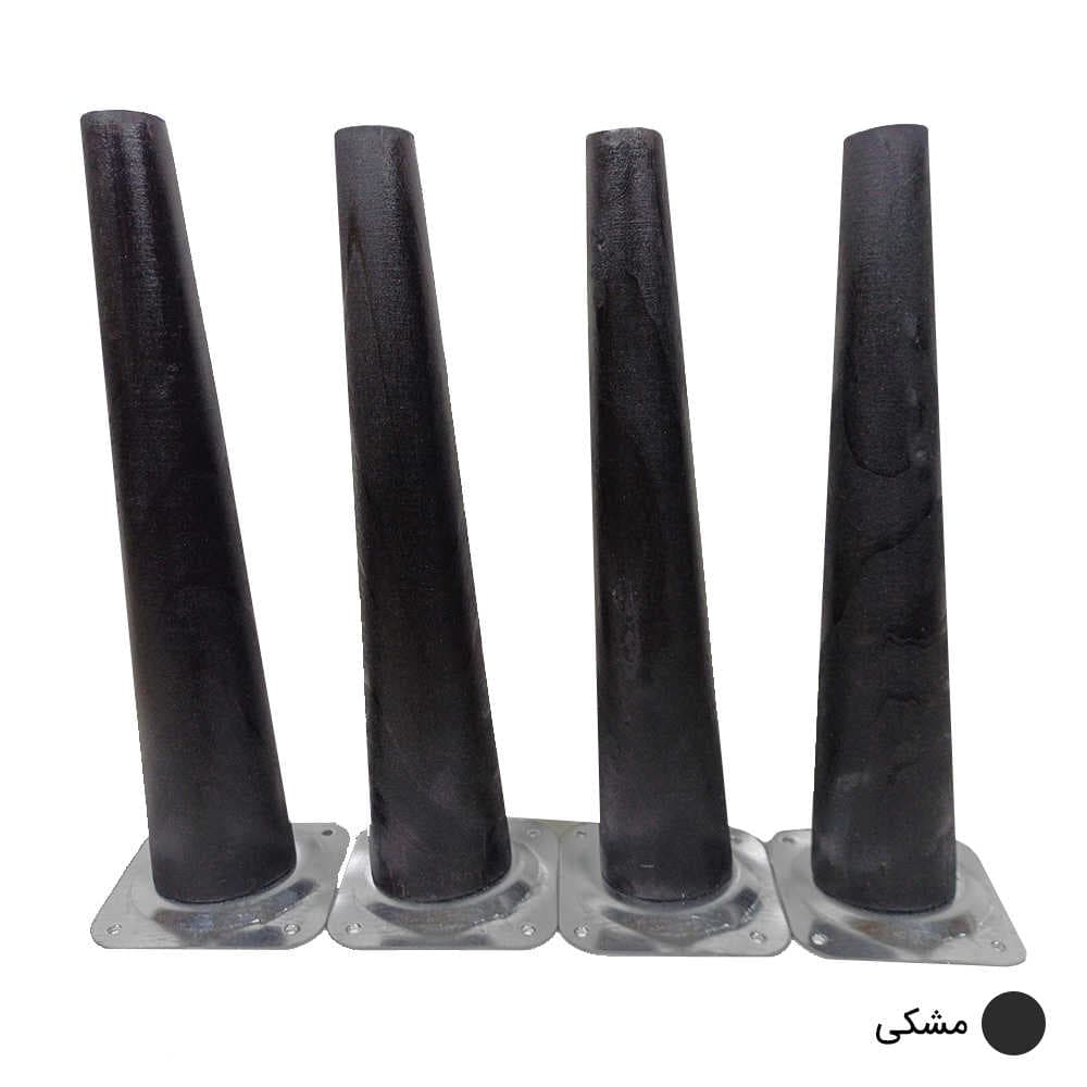 پایه میز چوبی مخروطی 12 سانتی متری کد D1-12 – دیوان دکور — تصویر ۸