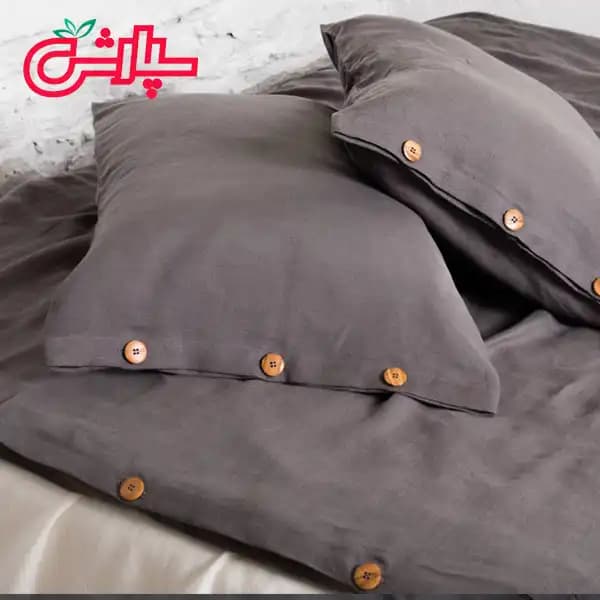 روتختی کاوری ساده نوک مدادی پرایم – تمام کتان — تصویر ۲