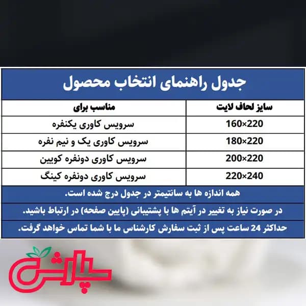 لحاف لایت پریمیوم — تصویر ۵