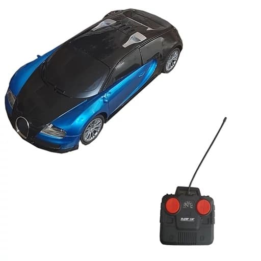 ماشین کنترلی شارژی بوگاتی ویرون آبی براق Bugatti Gran Turismo