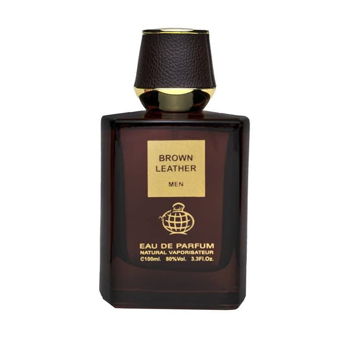 ادو پرفیوم مردانه فراگرنس ورد مدل Brown Leather حجم 100 میلی لیتر