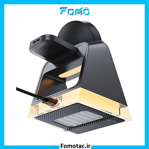 شارژر بی‌سیم 3in1 ایس فست(ACEFAST) مدل E17 — تصویر ۵