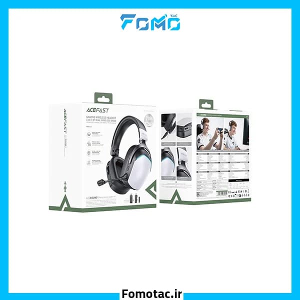 هدفون گیمینگ وایرلس ایس فست(AceFast) مدل H11 — تصویر ۳