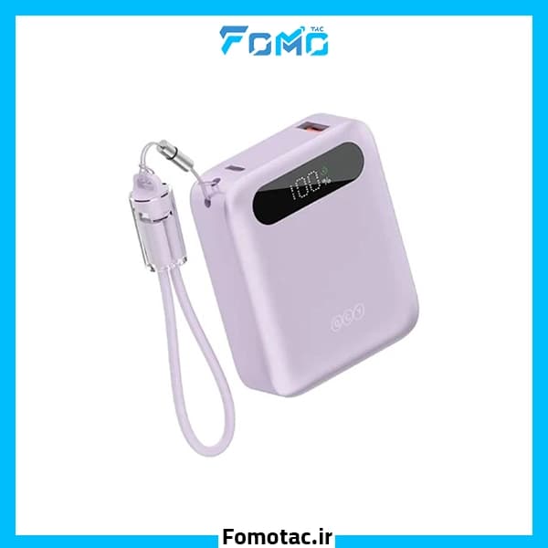 پاوربانک 22.5W کیو سی وای (QCY) _ ظرفیت 10000mAh — تصویر ۵