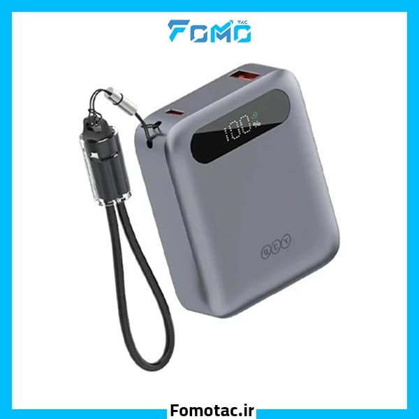 پاوربانک 22.5W کیو سی وای (QCY) _ ظرفیت 10000mAh — تصویر ۴