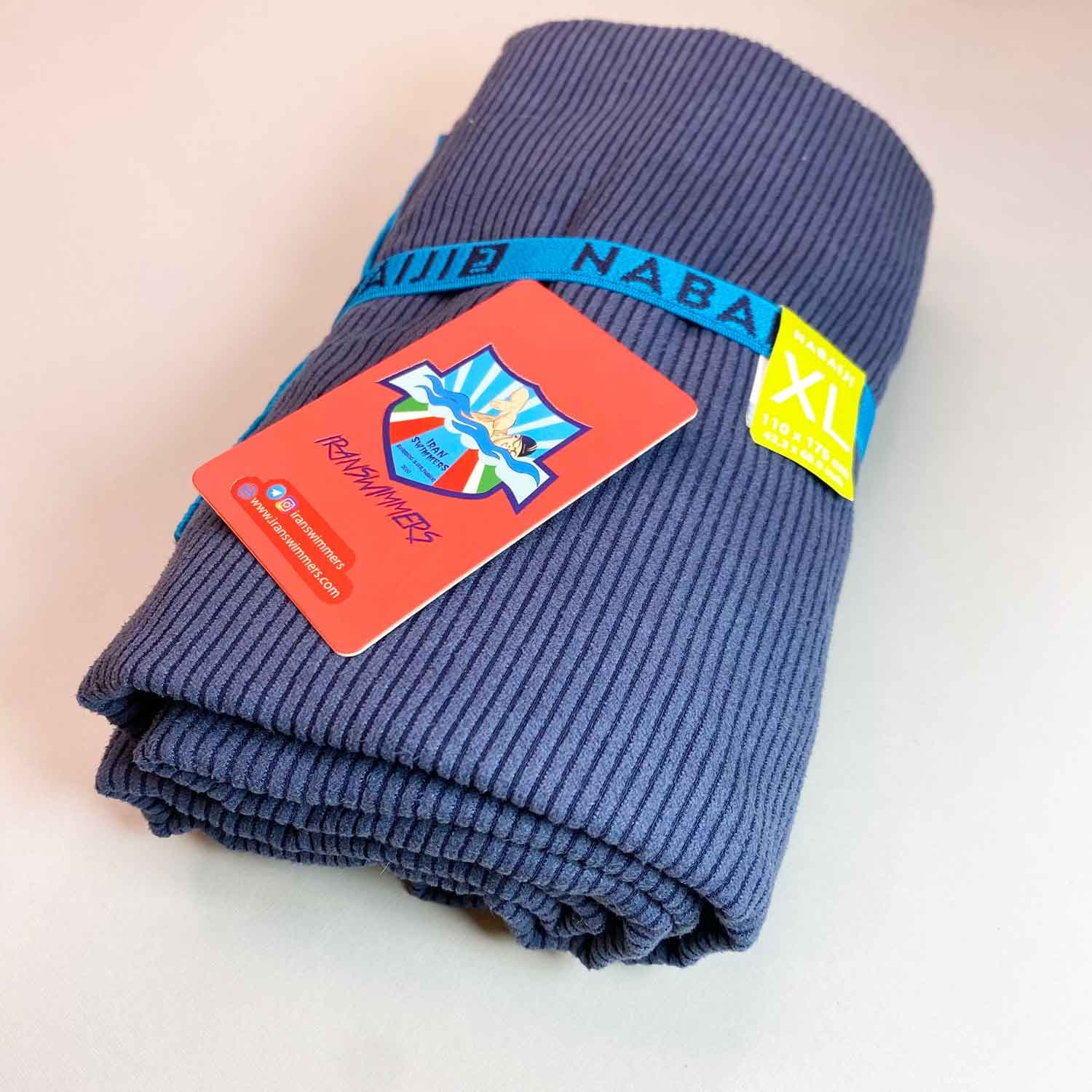 حوله میکروفایبر نابایجی مدل striped xl — تصویر ۶