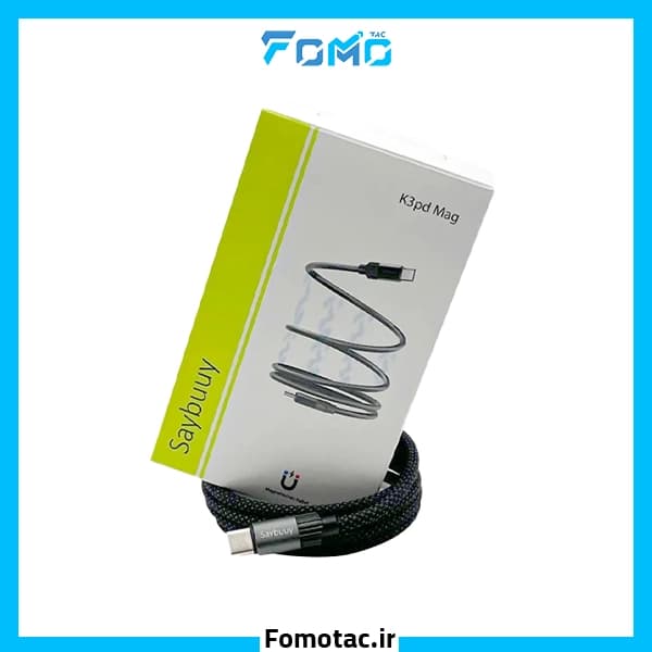 کابل شارژ دو سر تایپ سی سی بای(Saybuuy) مدل K3PD-Mag — تصویر ۳