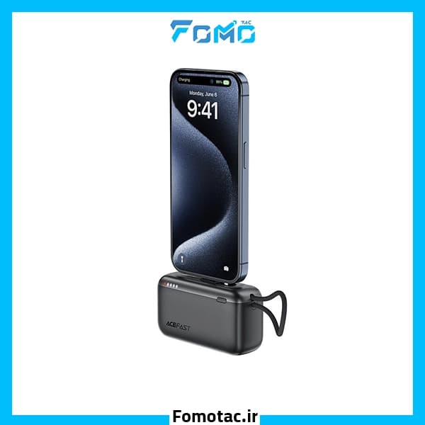 پاوربانک وایرلس 10K ایس فست(AceFast) مدل M27 – توان22.5W — تصویر ۶