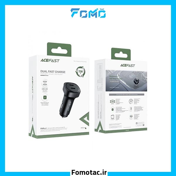 شارژر فندکی72W ایس فست(AceFast) مدل B2 — تصویر ۶