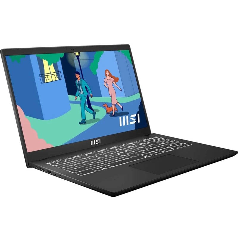 لپ تاپ 15.6 اینچی ام اس آی مدل Modern 15 B12MO-i3 1215U-8GB DDR4-512GB SSD-IPS — تصویر ۳