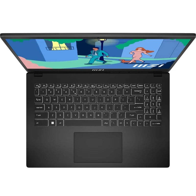 لپ تاپ 15.6 اینچی ام اس آی مدل Modern 15 B12MO-i3 1215U-8GB DDR4-512GB SSD-IPS — تصویر ۵