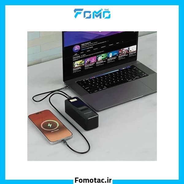 پاوربانک 27000MAh پاورولوژی(Powerology) مدل NeuroVolt 140 — تصویر ۴