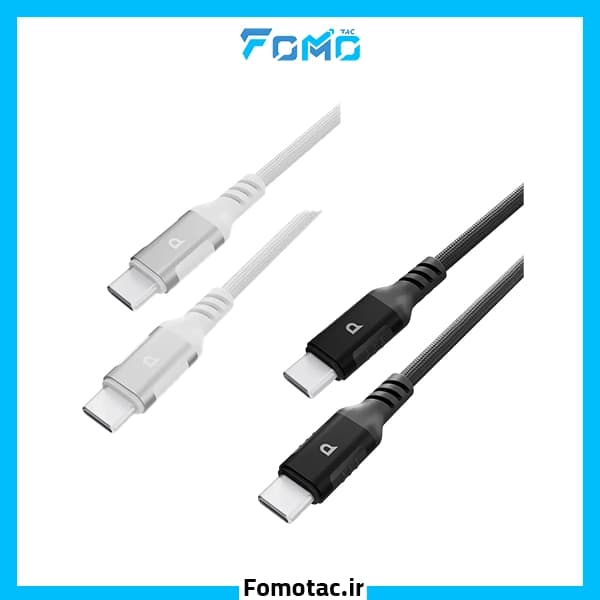 کابل شارژ دوسر تایپ‌سی پاورولوژی(Powerology) مدل PC020
