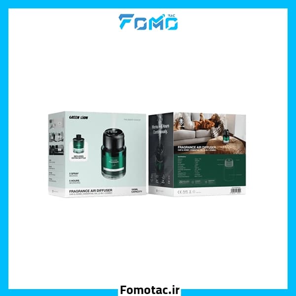 خوشبوکننده هوا گرین لاین (GREEN LION) مدل Diffuser 2in1 — تصویر ۳