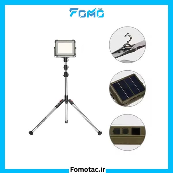 چراغ کمپ 7200MAh گرین لاین(GREEN LION) مدل Solar — تصویر ۴