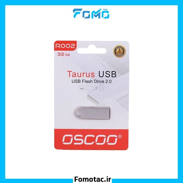 فلش مموری 32 گیگابایتی USB2.0 اوسکو(OSCOO) مدل R002 — تصویر ۳
