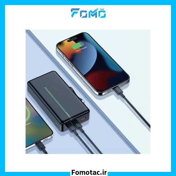 پاوربانک 20000MAh گرین لاین(Green Lion) مدل BOSTON – شارژ سریع PD20W — تصویر ۴