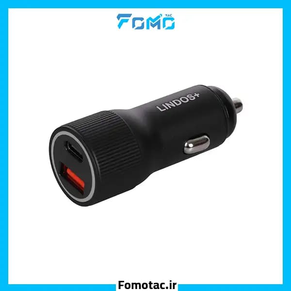 شارژر فندکی فستشارژ لیندوسپلاس(+Lindos) مدل LN-CR2 – دارای دو پورت خروجی — تصویر ۸