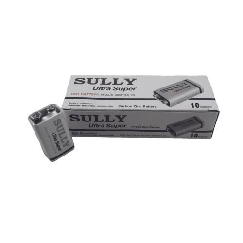 باتری 9 ولت کتابی سالی SULLY | بسته 10 عددی