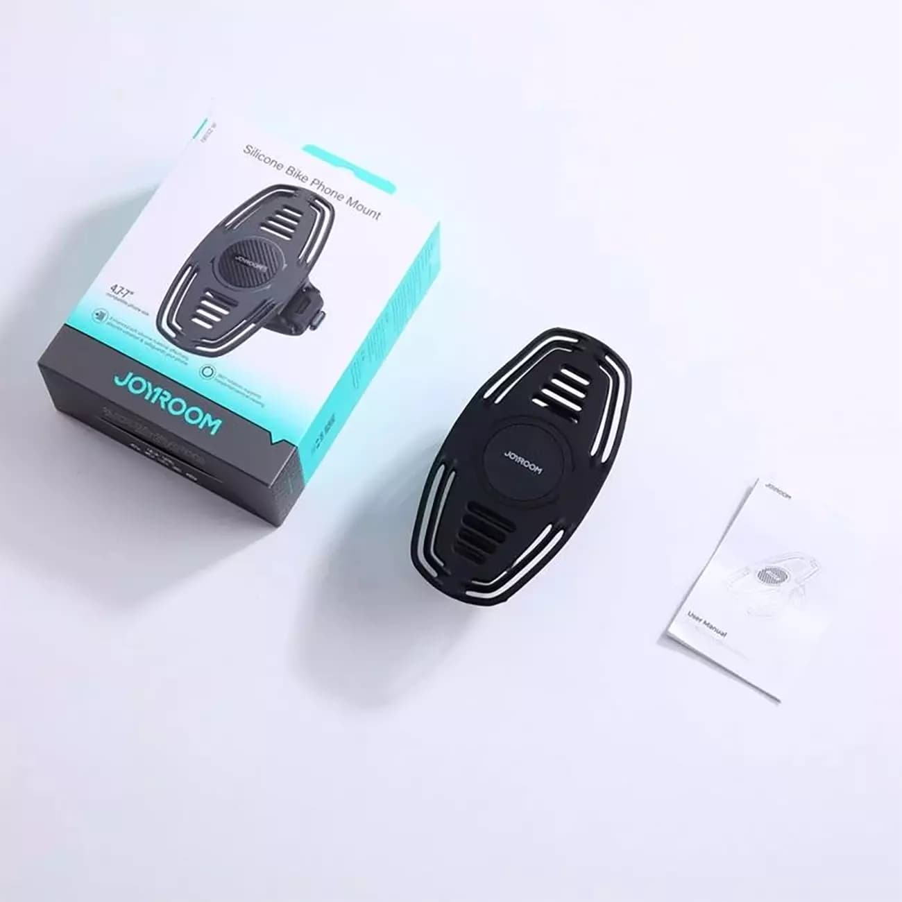 هولدر سیلیکونی موبایل دوچرخه و موتورسیکلت جویروم Joyroom JR-ZS382 silicone bike — تصویر ۱۰