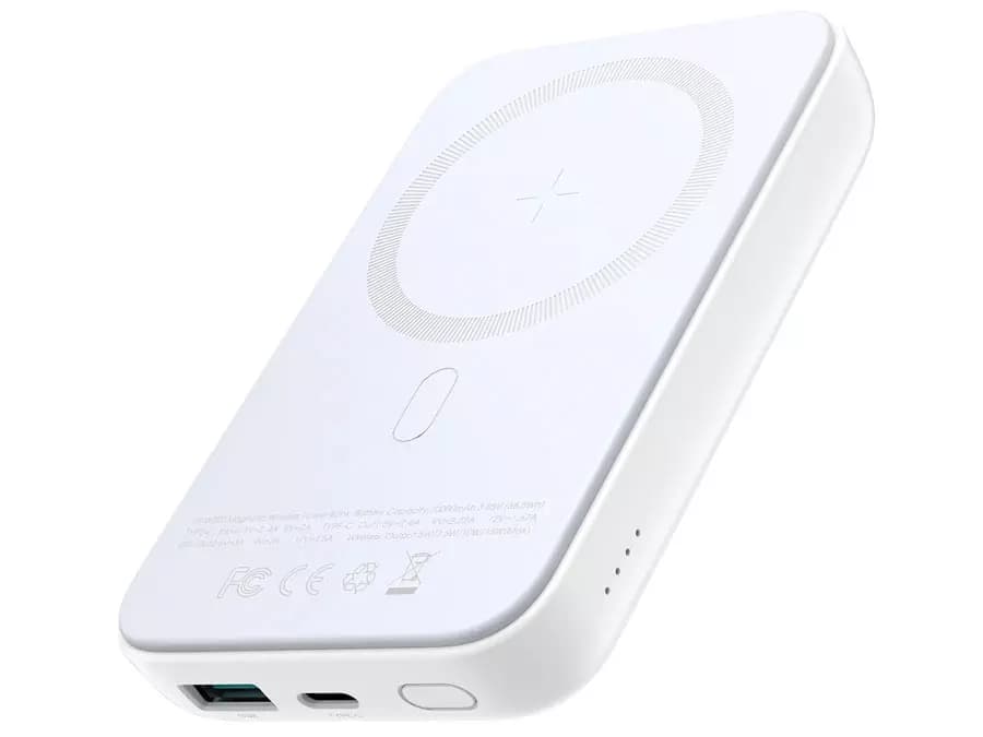 مینی پاور بانک مغناطیسی 10000 جویروم Joyroom JR-W020 mini 10000 magnetic — تصویر ۹