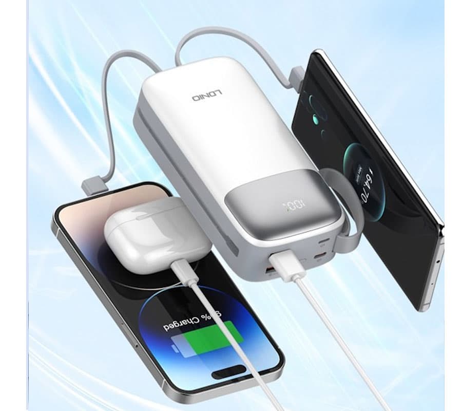 پاور بانک ال دینیو Ldnio PQ30 power 30000MAH — تصویر ۶