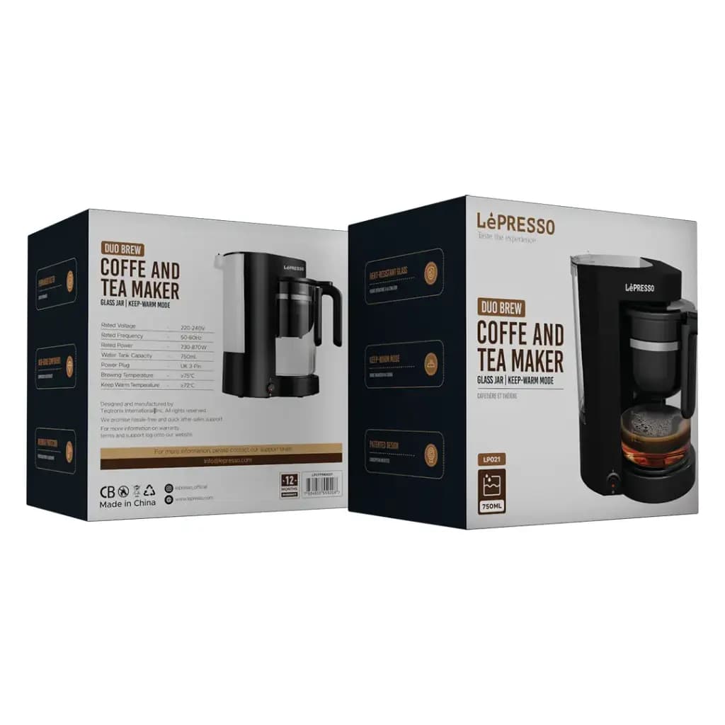 قهوه و چای ساز لپرسو مدل Lepresso LPCFFM0021 Coffee and Tea Maker — تصویر ۱۱