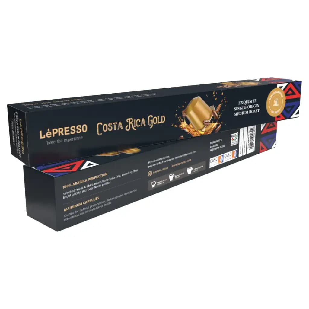 کپسول قهوه لپرسو مدل Lepresso LPCFFM0040-CR Costa Rica Gold — تصویر ۵