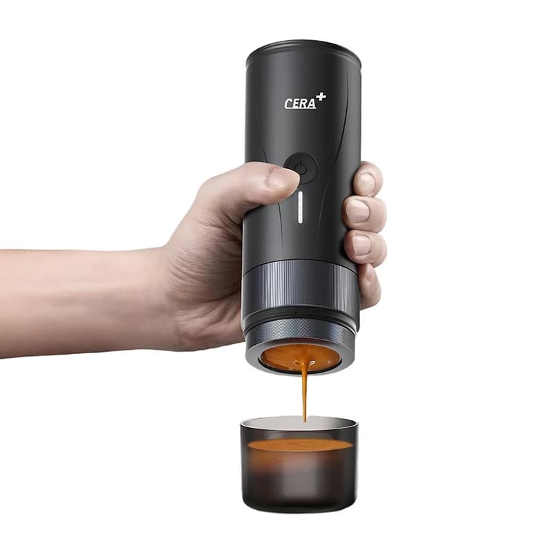 اسپرسوساز شارژی سراپلاس (به همراه پایه) مدل Cera plus PCM04A portable espresso maker — تصویر ۷