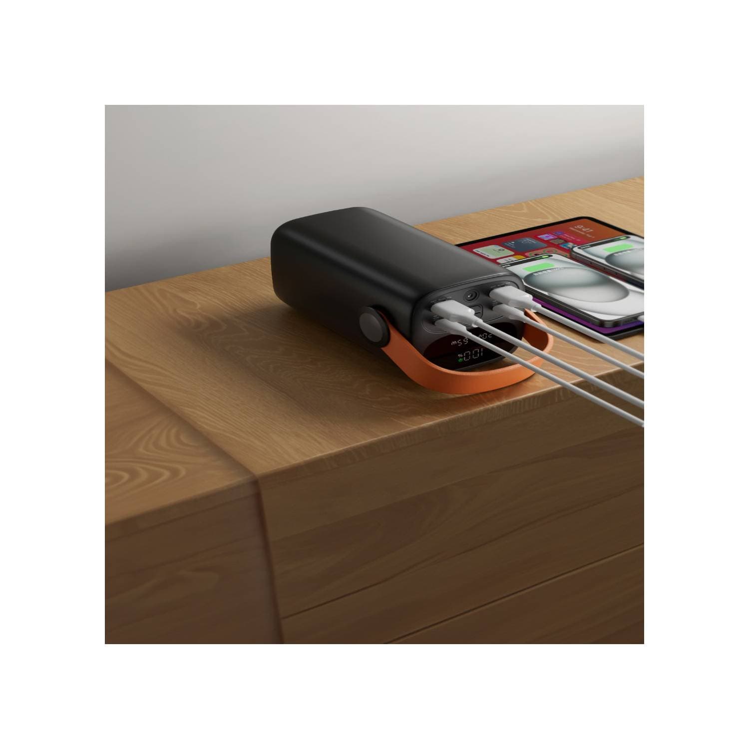 پاوربانک 60 هزار میلی آمپر گرین لاین Green Lion GNHYPCO60 Hyper Core 60/PD100W Power Bank 60000mAh — تصویر ۳