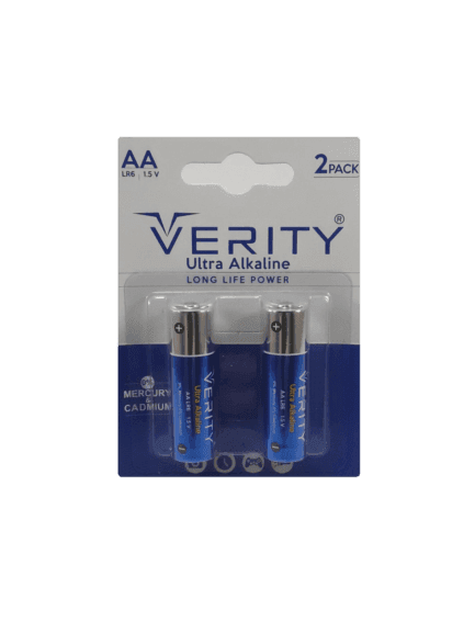 باتری قلمی اولترا آلکالاین وریتی 2 تایی | AA VERITY