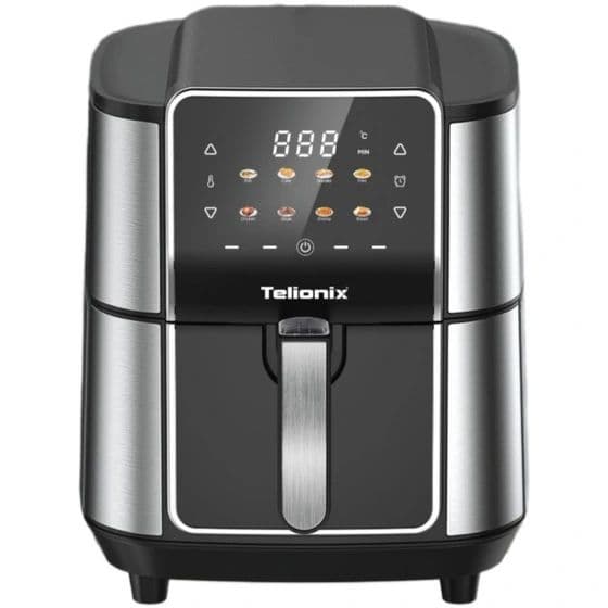 سرخ‌کن بدون روغن تلیونیکس (Telionix) مدل TAF4433 | ۸ لیتری لمسی با بدنه استیل
